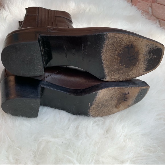 ✨SOLD✨Balenciaga Square Toe Ankle Boots - Picture 4 of 8